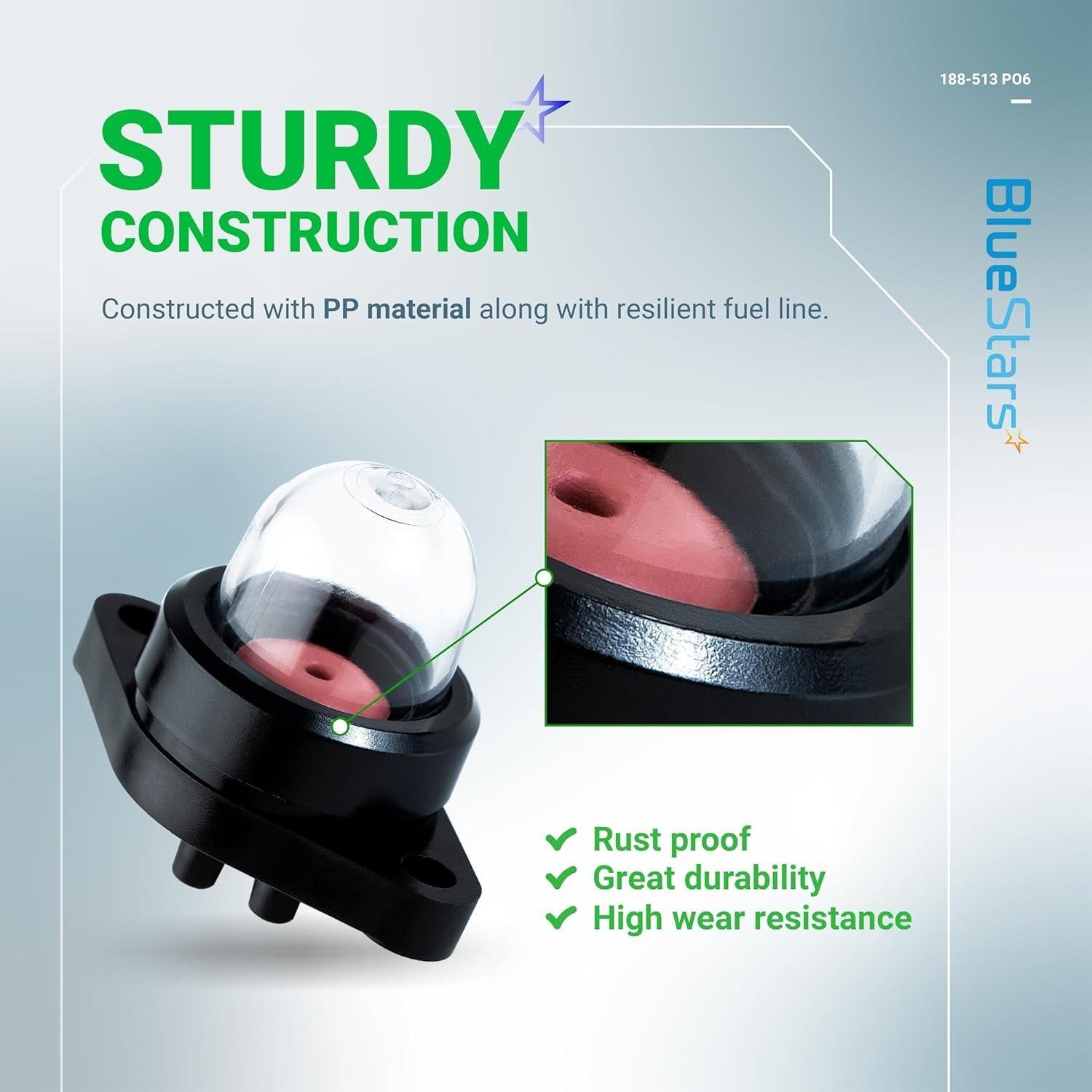 [Lifetime Warranty] 530071835 188-513 Carburetor Primer Bulb Pump - Pack of 6 image 4