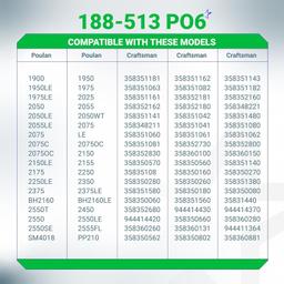 [Lifetime Warranty] 530071835 188-513 Carburetor Primer Bulb Pump - Pack of 6 thumbnail 8