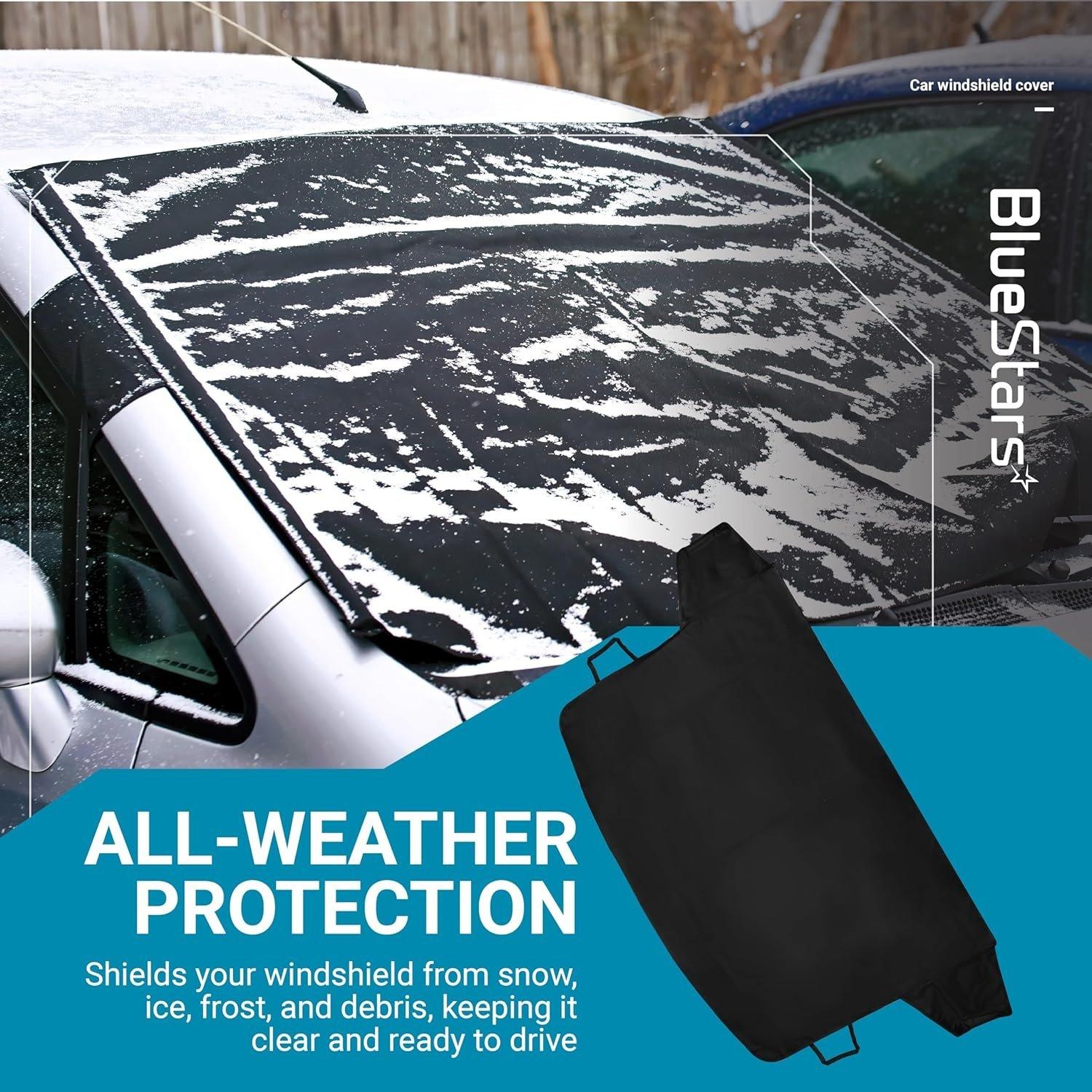 [Lifetime Warranty] Windshield Cover for Ice and Snow, Large (73"x42") image 5