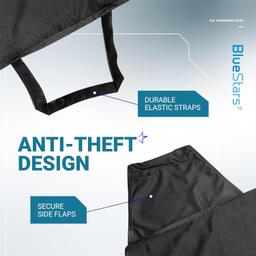 [Lifetime Warranty] Windshield Cover for Ice and Snow, Large (73"x42") thumbnail 4