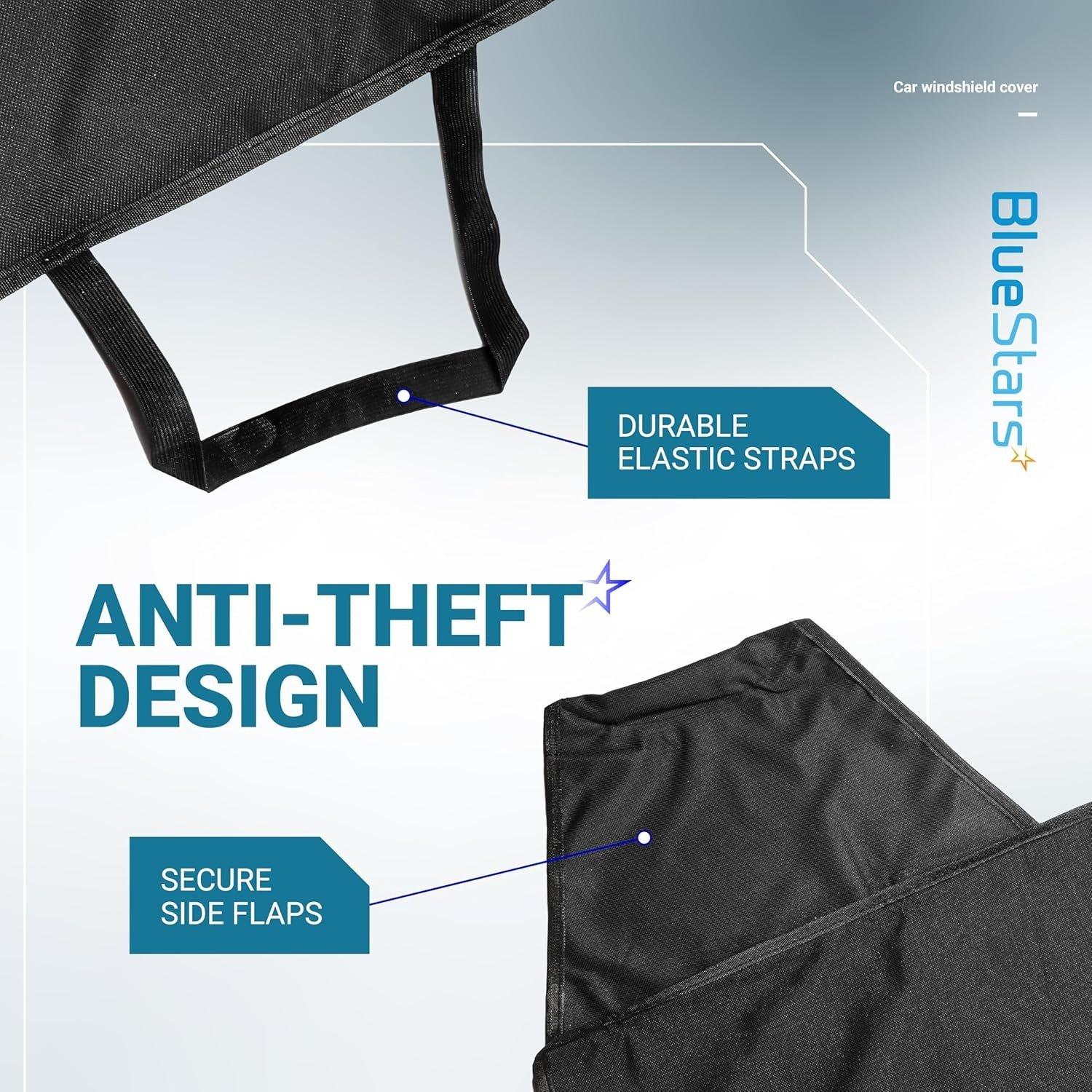 [Lifetime Warranty] Windshield Cover for Ice and Snow, Large (73"x42") image 4