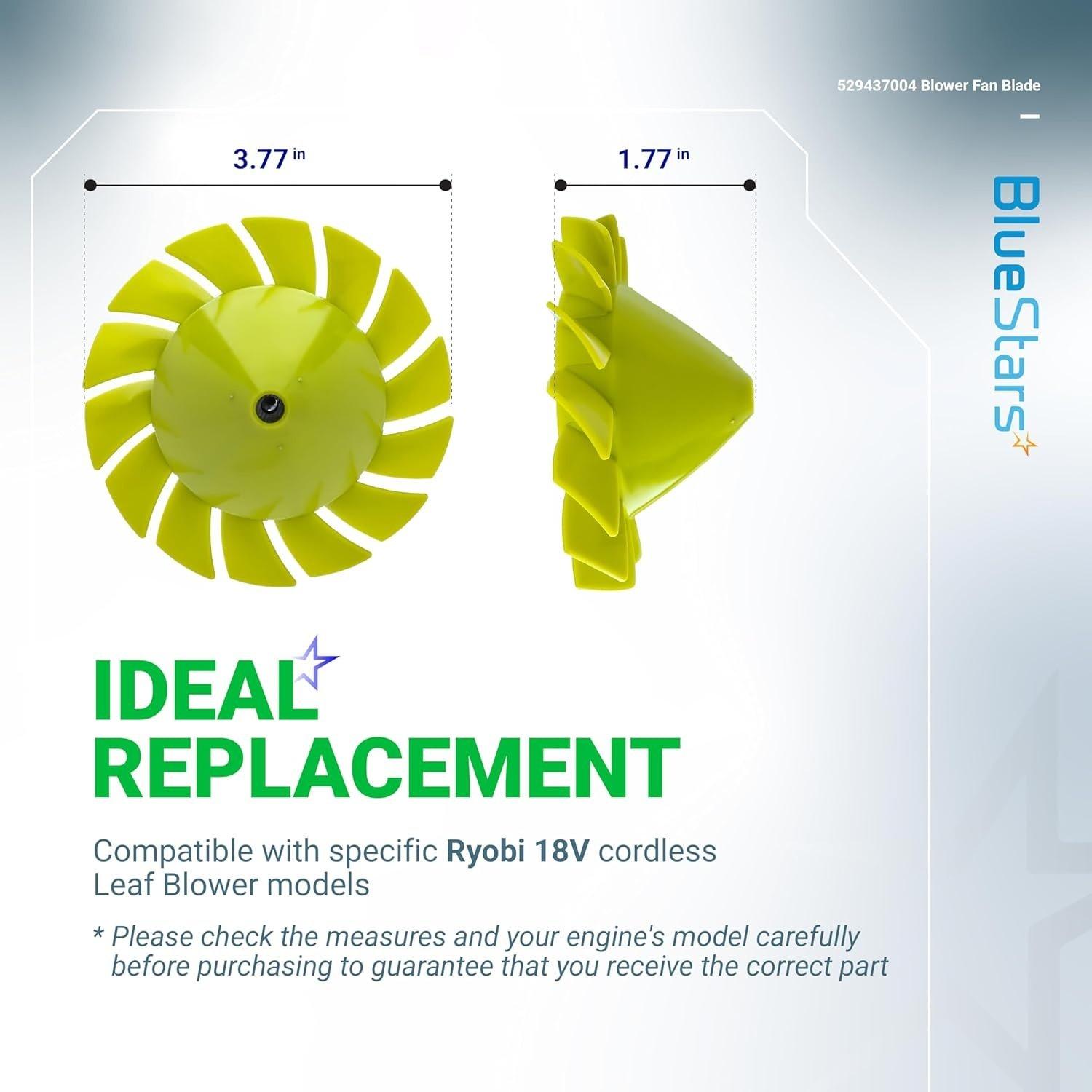 [Lifetime Warranty] 529437004 Blower Fan Blade - Pack of 2 image 3