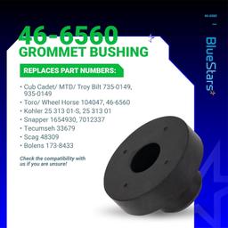 [Lifetime Warranty] 46-6560 Fuel Tank Grommet Bushing - Pack of 6 thumbnail 4