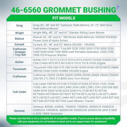 [Lifetime Warranty] 46-6560 Fuel Tank Grommet Bushing - Pack of 6 thumbnail 6
