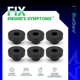 [Lifetime Warranty] 46-6560 Fuel Tank Grommet Bushing - Pack of 6 thumbnail 5