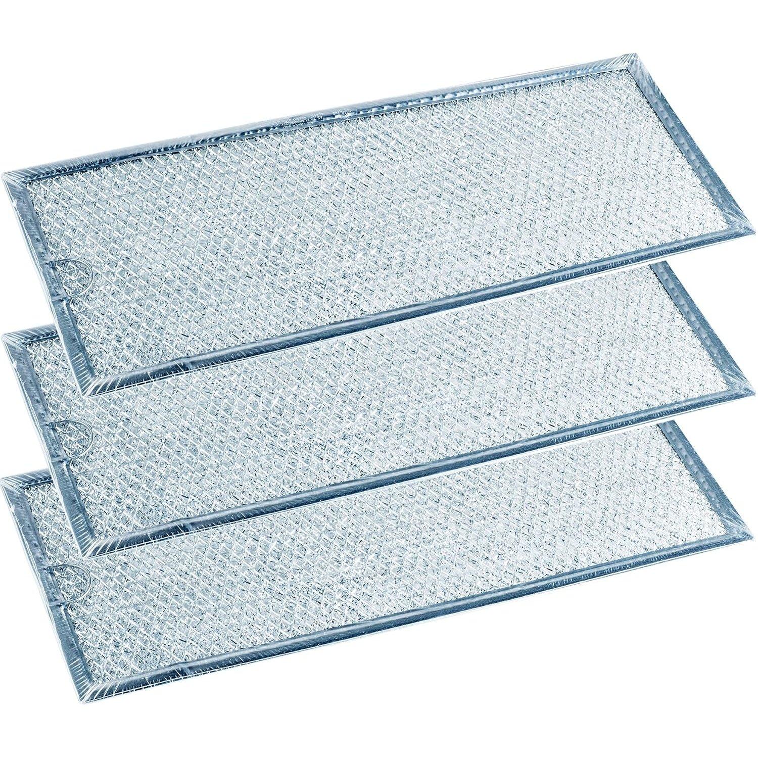 3 Packs WB06X10596 Microwave Grease Filter image 0