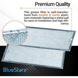3 Packs WB06X10596 Microwave Grease Filter thumbnail 1