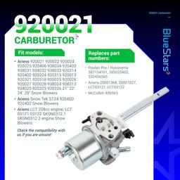 [Lifetime Warranty] 920021 Carburetor thumbnail 2