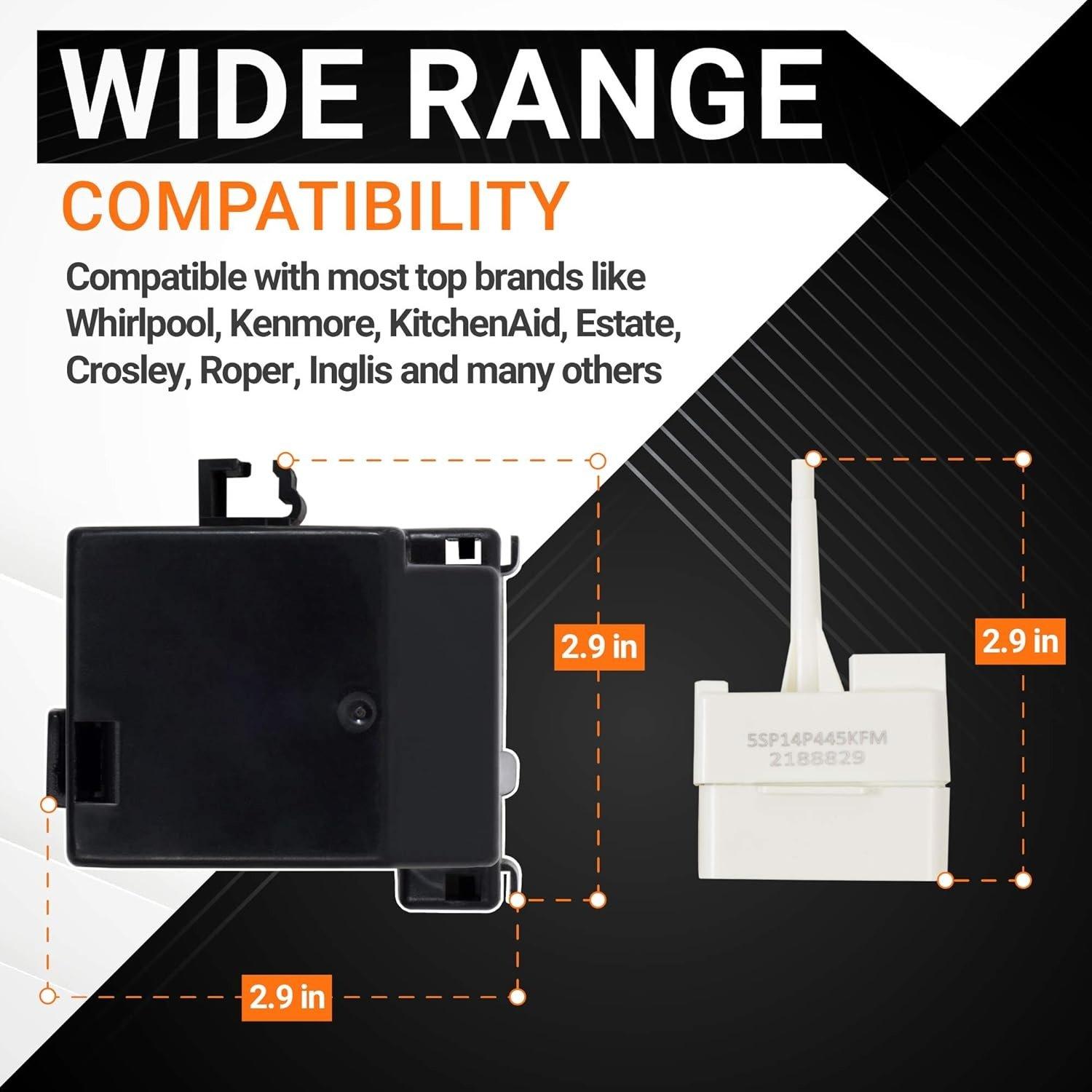 [Lifetime Warranty] 8201786 Refrigerators Compressor Relay Start Device Kit - Replaces 2188830, 2212194, 2220475, AP3885081, 2216697  - Fits Whirlpool Kenmore KitchenAid Models image 5