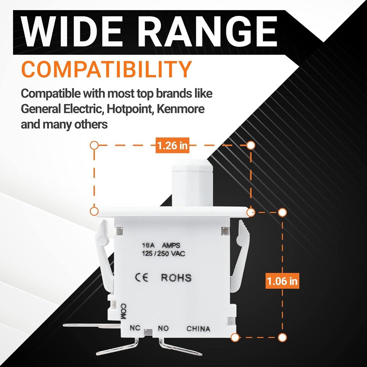 WE4M415 Dryer Door Switch image 6