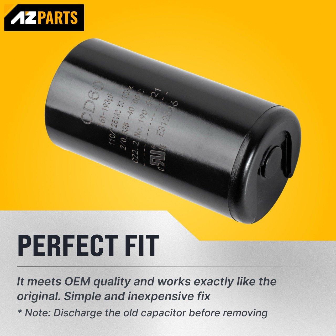 [2025 Upgraded] BlueStars 161-193 uF MFD 110-125 VAC Â±20% 50/60 Hz CD60 Round Motor Start Capacitor Replacement Part - Fit Single Phase AC Pool Pump or Well Pump - Lifetime Up to 30.000 Hours image 4