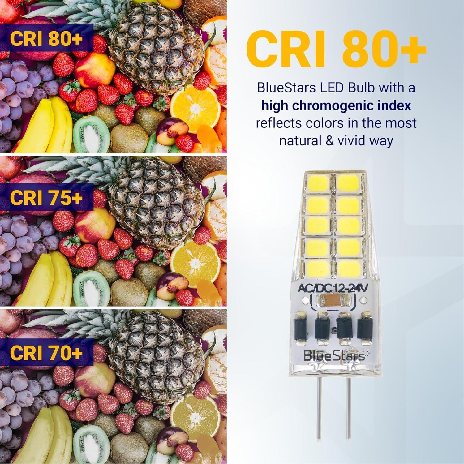 [Lifetime Warranty] G4 LED Bulb 2W Equivalent 30W Daylight 6000K 250Lm 360¬∞Beam Angle AC/DC 12V G4 Bi-Pin Base - T3 Halogen Bulb Replacement for Outdoor Landscape Lighting Chandeliers - Dimmable - Pack of 6 image 7