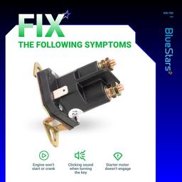 [Lifetime Warranty] 435-700 Starter Solenoid 3 Terminal 12V thumbnail 3