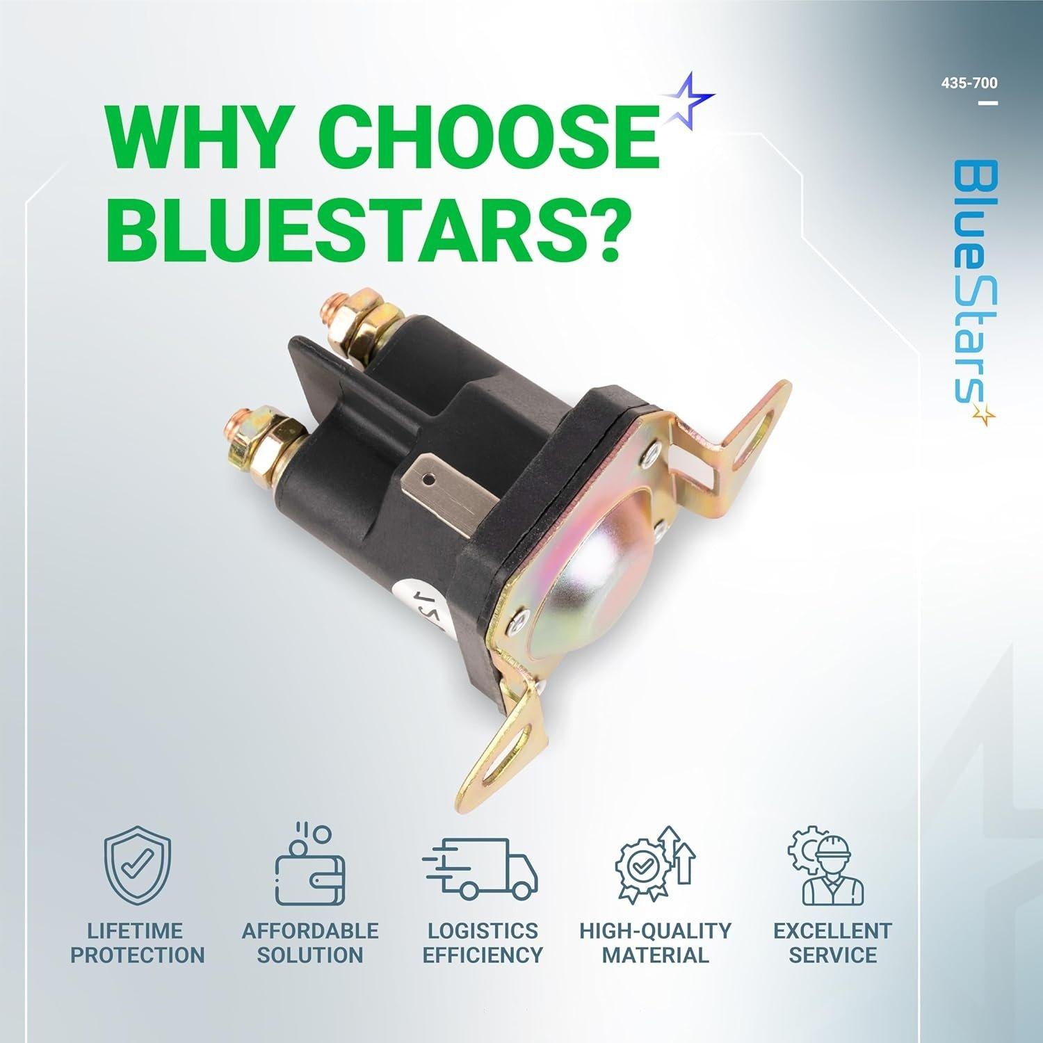 [Lifetime Warranty] 435-700 Starter Solenoid 3 Terminal 12V image 2