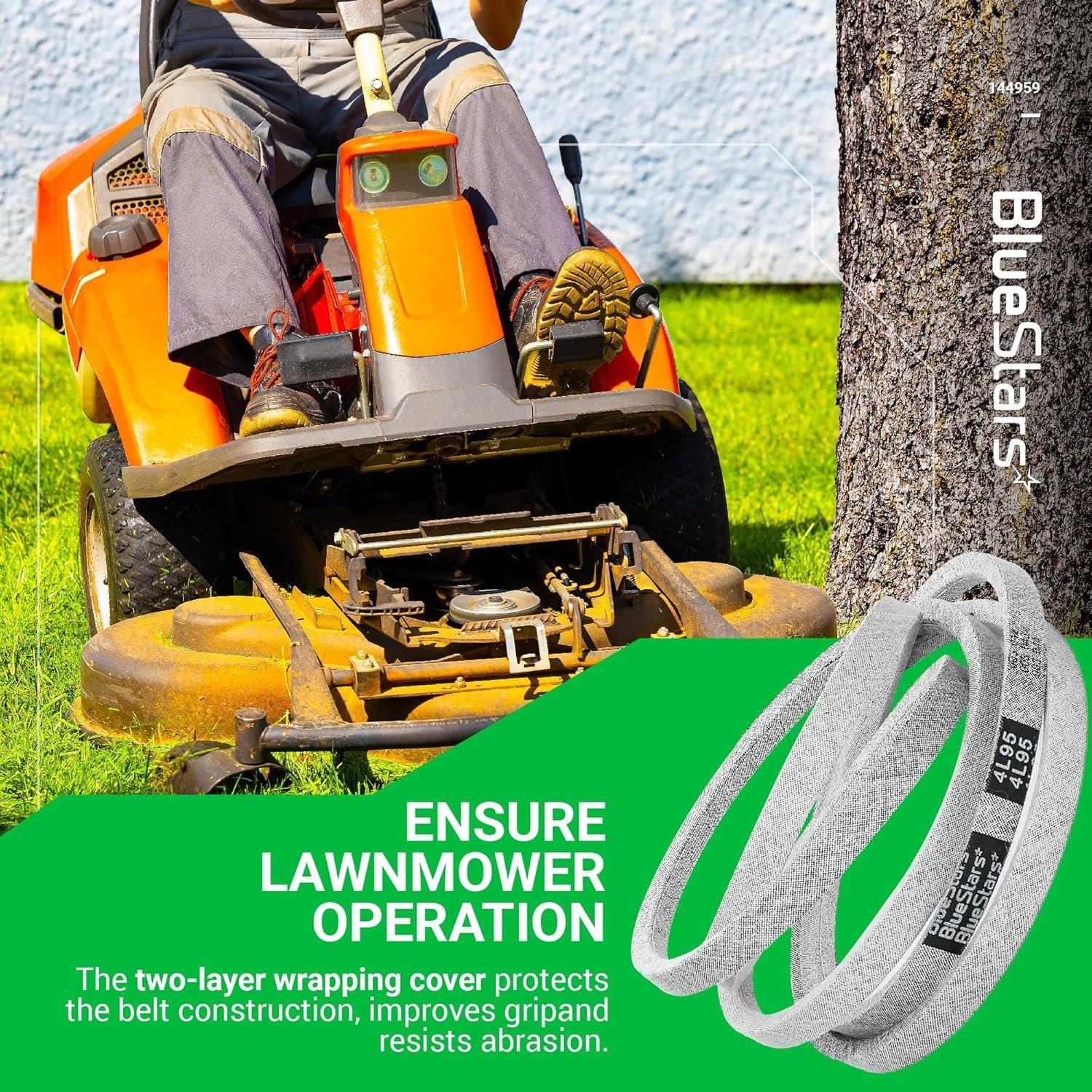 [Lifetime Warranty] 144959 Riding Mowers Deck Belt 1/2" X 95" image 2