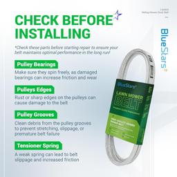 [Lifetime Warranty] 144959 Riding Mowers Deck Belt 1/2" X 95" thumbnail 7