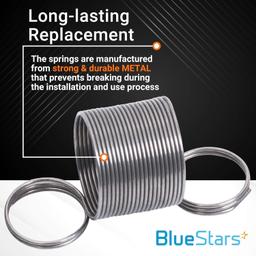 W10400895 Washer Suspension Spring - Pack of 2 thumbnail 4