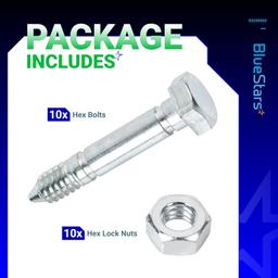 [Lifetime Warranty] 53200500 Shear Pins and Nuts - Pack of 10 thumbnail 8