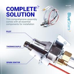 [Lifetime Warranty] 100112330 Water Heater Pilot and Igniter Assembly for Natual Gas thumbnail 5