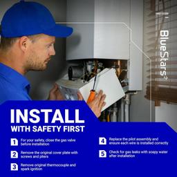 [Lifetime Warranty] 100112330 Water Heater Pilot and Igniter Assembly for Natual Gas thumbnail 7