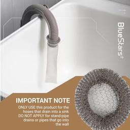 [Lifetime Warranty] Washing Machine Lint Traps with Cable Ties - Rust-Proof Stainless Steel Mesh Lint Snare Trap for Washer Hose Lint Catchers - Pack of 24 thumbnail 2