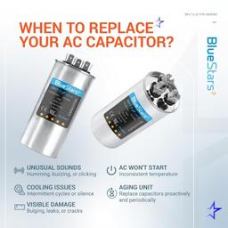 [Lifetime Warranty] 30+7.5 uF MFD Â±5% 370/440 VAC Dual Run Start Round Capacitor 50/60 Hz 10000AFC - Fits Condenser, Heat Pump thumbnail 5
