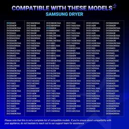 [Lifetime Warranty] 6602-001655/5ph2337 Drum Belt & DC93-00634A Dryer Idler Pulley with Sturdy Clip - Compatible with Samsung, Kenmore DV45H7000EW DV48H7400EW DV42H5000EW thumbnail 2