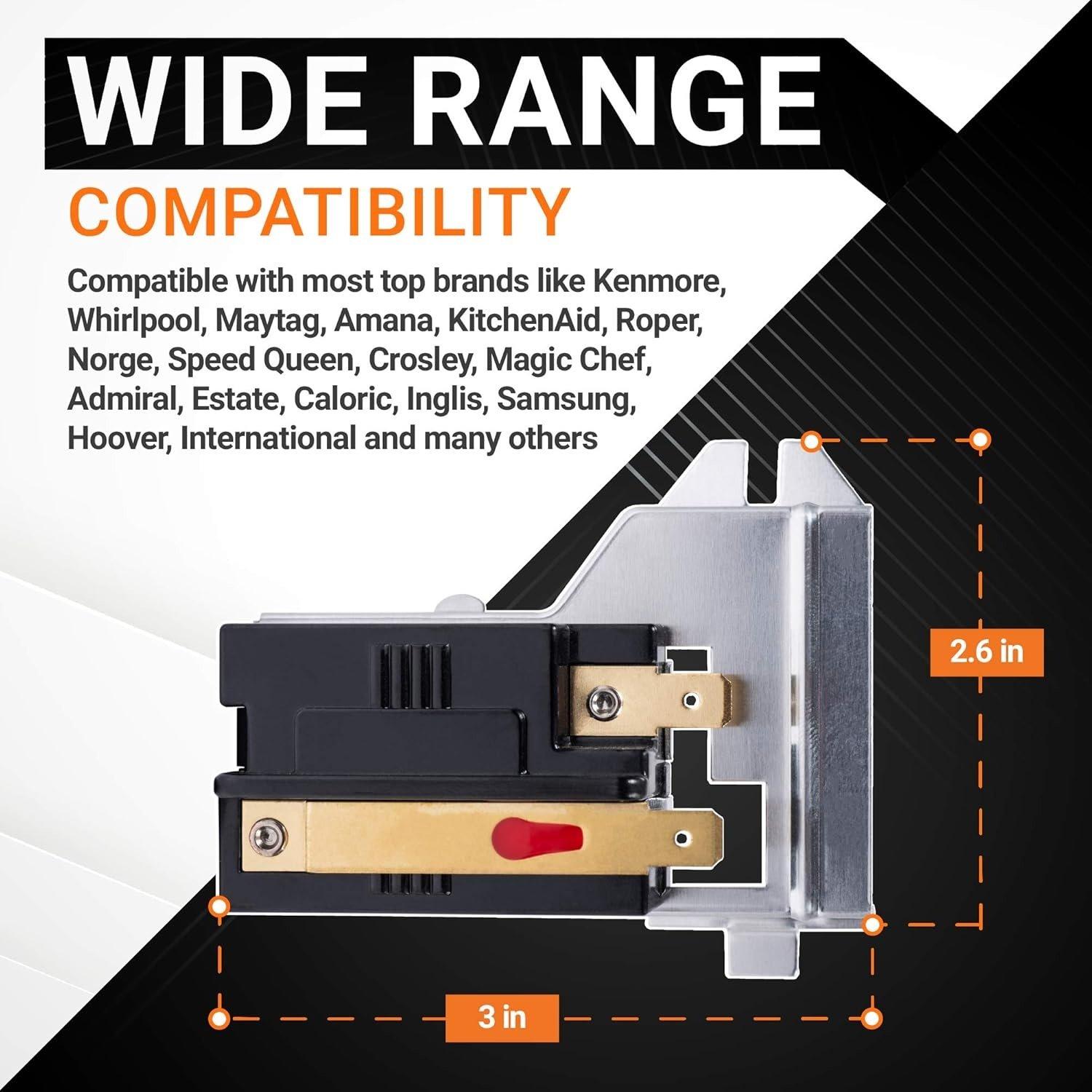 [Lifetime Warranty] 338906 Gas Dryer Flame Sensor - Compatible with Whirlpool Kenmore Maytag Dryers - Replaces WP338906 AP6008294 14205529 3-3377 DC32-00008A image 6