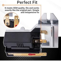 [Lifetime Warranty] 338906 Gas Dryer Flame Sensor - Compatible with Whirlpool Kenmore Maytag Dryers - Replaces WP338906 AP6008294 14205529 3-3377 DC32-00008A thumbnail 4