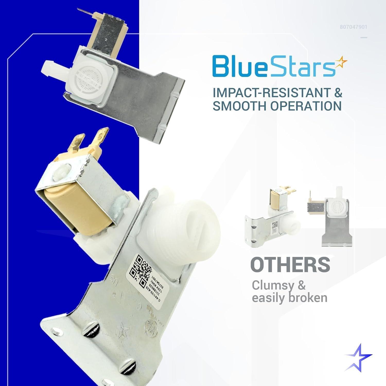 [Lifetime Warranty] 807047901 Dishwasher Water Inlet Valve Replacement for Frigidaire & Kenmore Dishwashers FFCD2413US2A FGBD2438PB9B LFID2426TF0A - Replaces 33199020 3315025 AP5948913 PS986506 image 4