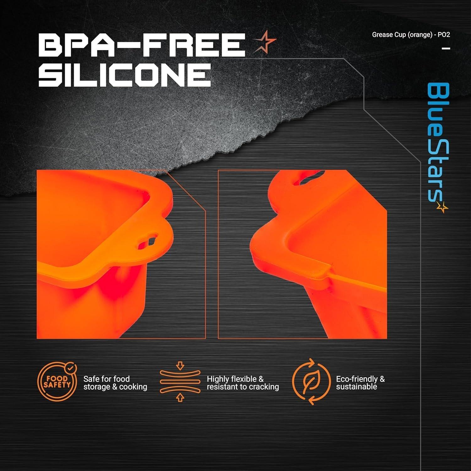 [Lifetime Warranty] Silicone Grease Cup Liners - Pack of 2 image 5