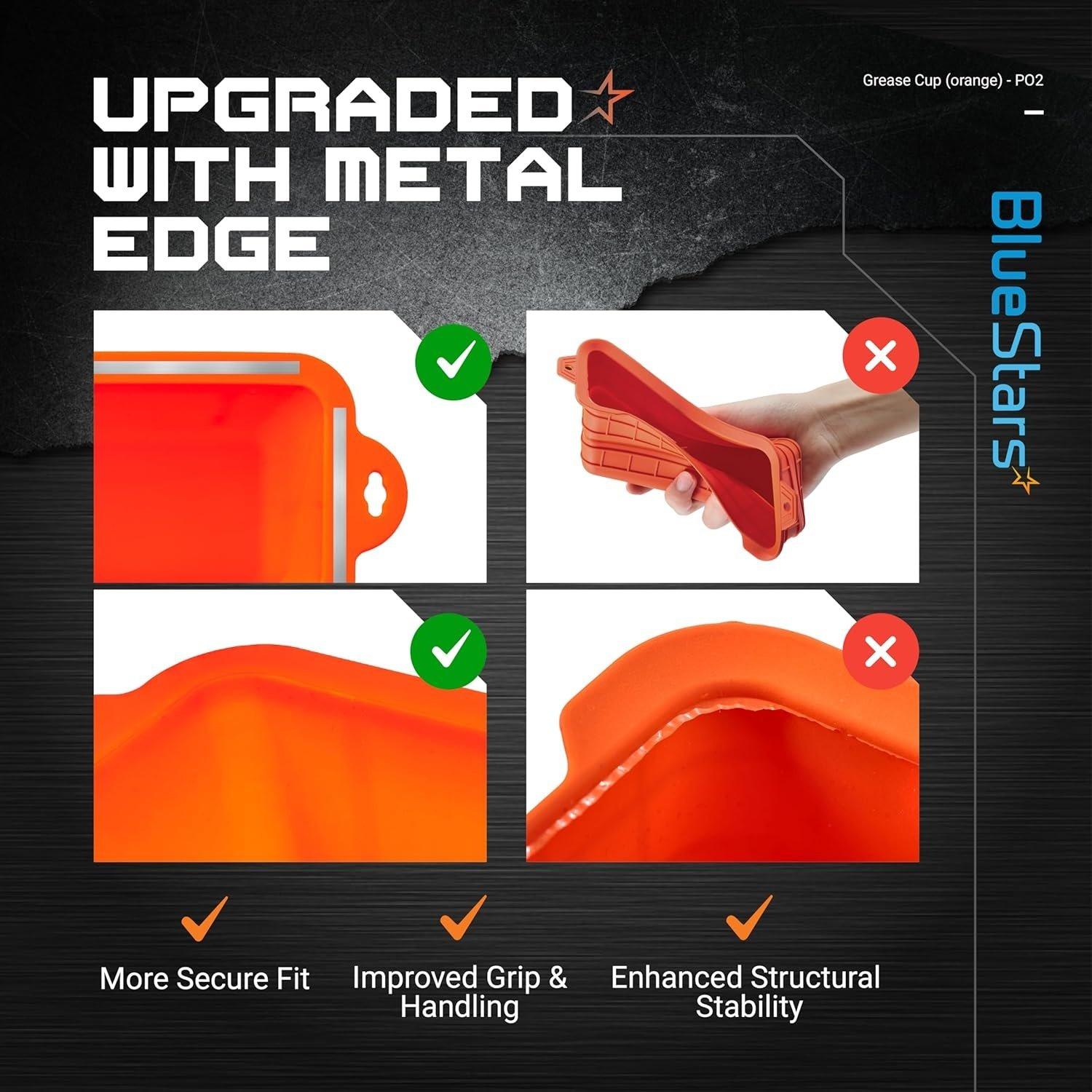 [Lifetime Warranty] Silicone Grease Cup Liners - Pack of 2 image 6