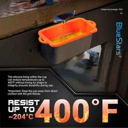 [Lifetime Warranty] Silicone Grease Cup Liners - Pack of 2 thumbnail 7