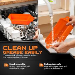 [Lifetime Warranty] Silicone Grease Cup Liners - Pack of 2 thumbnail 1