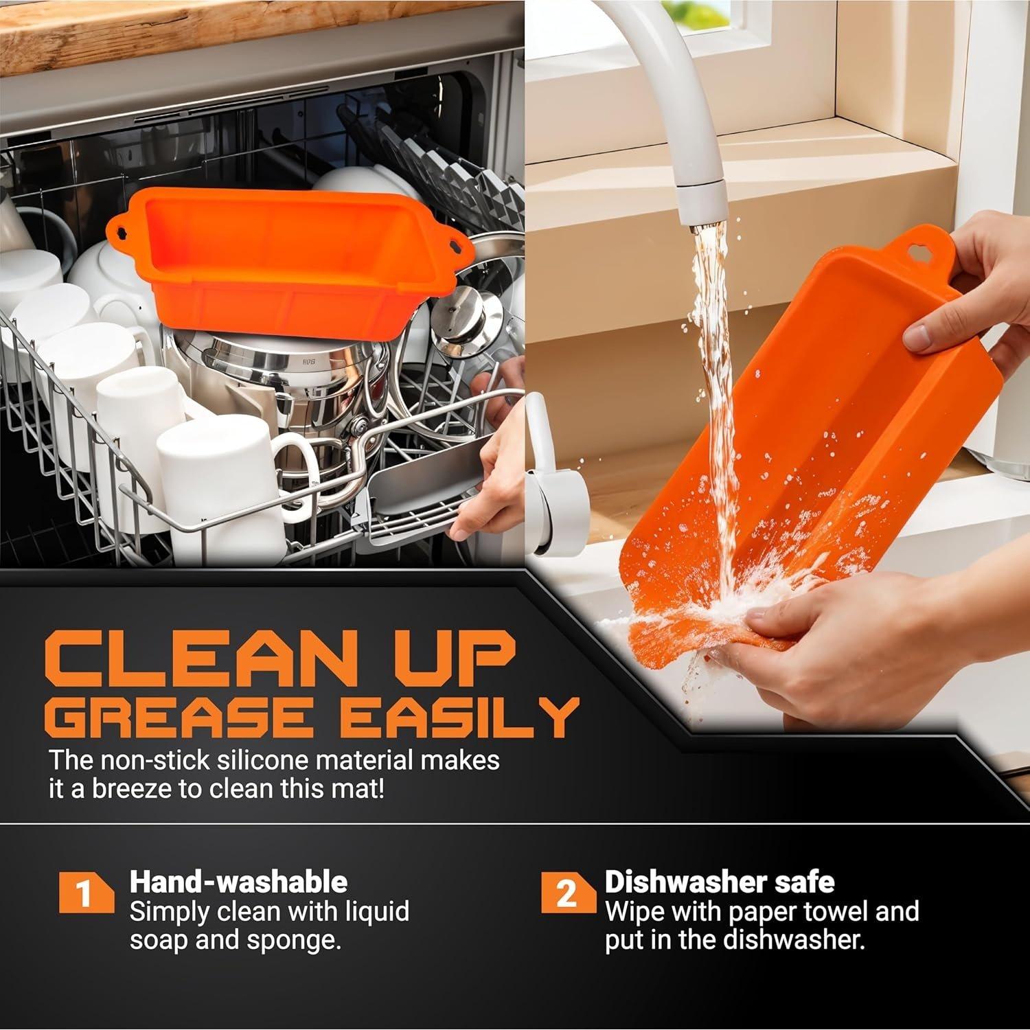 [Lifetime Warranty] Silicone Grease Cup Liners - Pack of 2 image 1