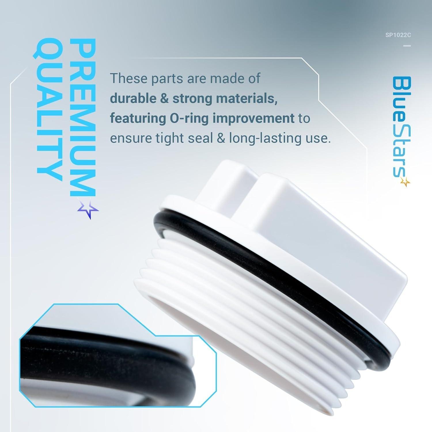 [Lifetime Warranty] SP1022C Pool Plug with O-Ring Threaded - Pack of 7 image 1