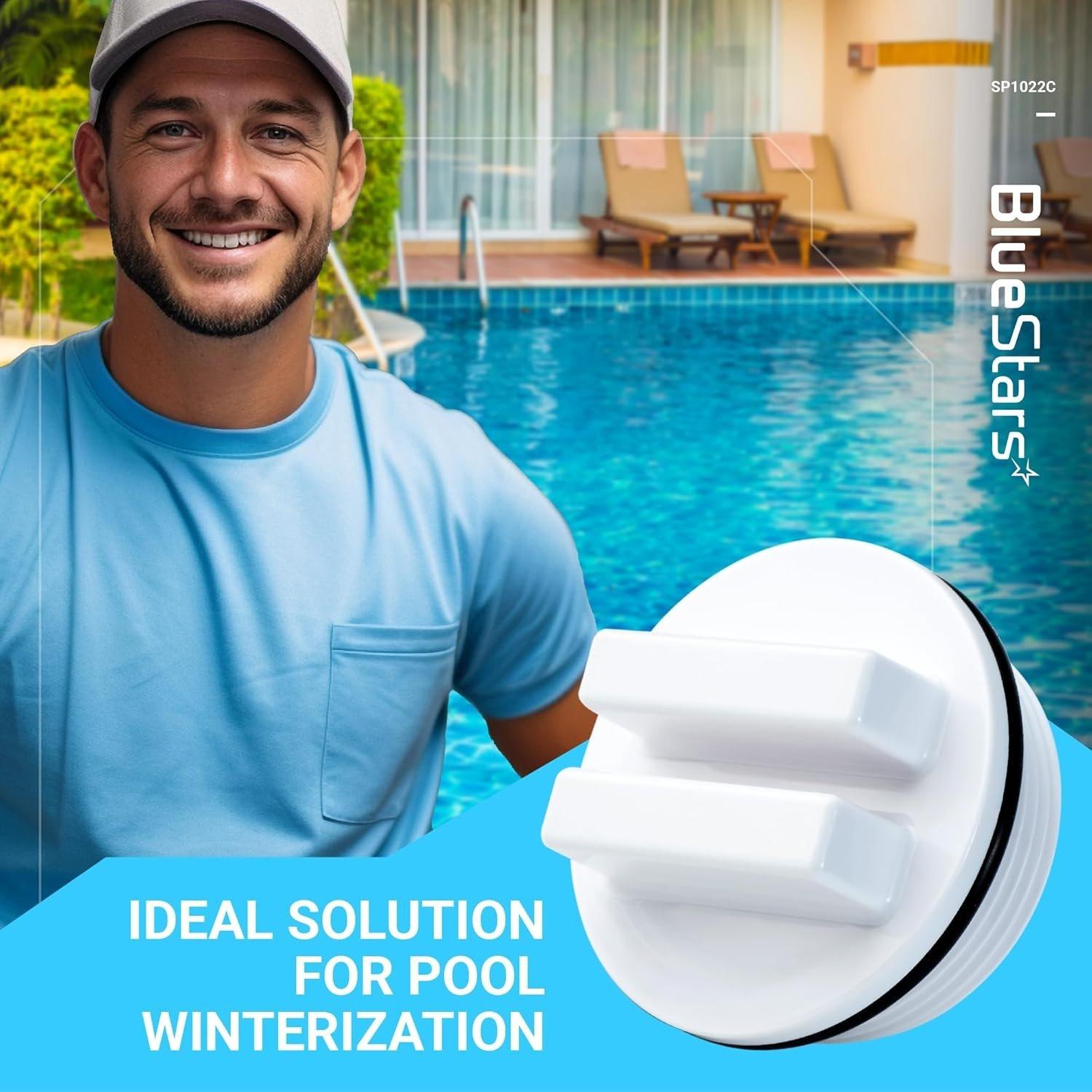 [Lifetime Warranty] SP1022C Pool Plug with O-Ring Threaded - Pack of 7 image 3