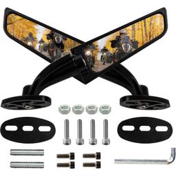 [Lifetime Warranty] Motorcycle Rear View Stealth Mirrors thumbnail 0