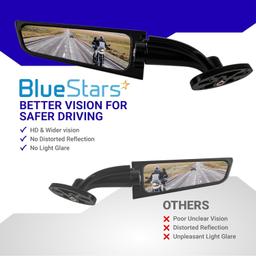[Lifetime Warranty] Motorcycle Rear View Stealth Mirrors thumbnail 3