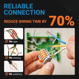 [Lifetime Warranty] 20 Pcs 250V 32A Compact Splicing Lever thumbnail 5