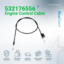 532176556 Walk Behind Lawn Mower Engine Control Cable thumbnail 2