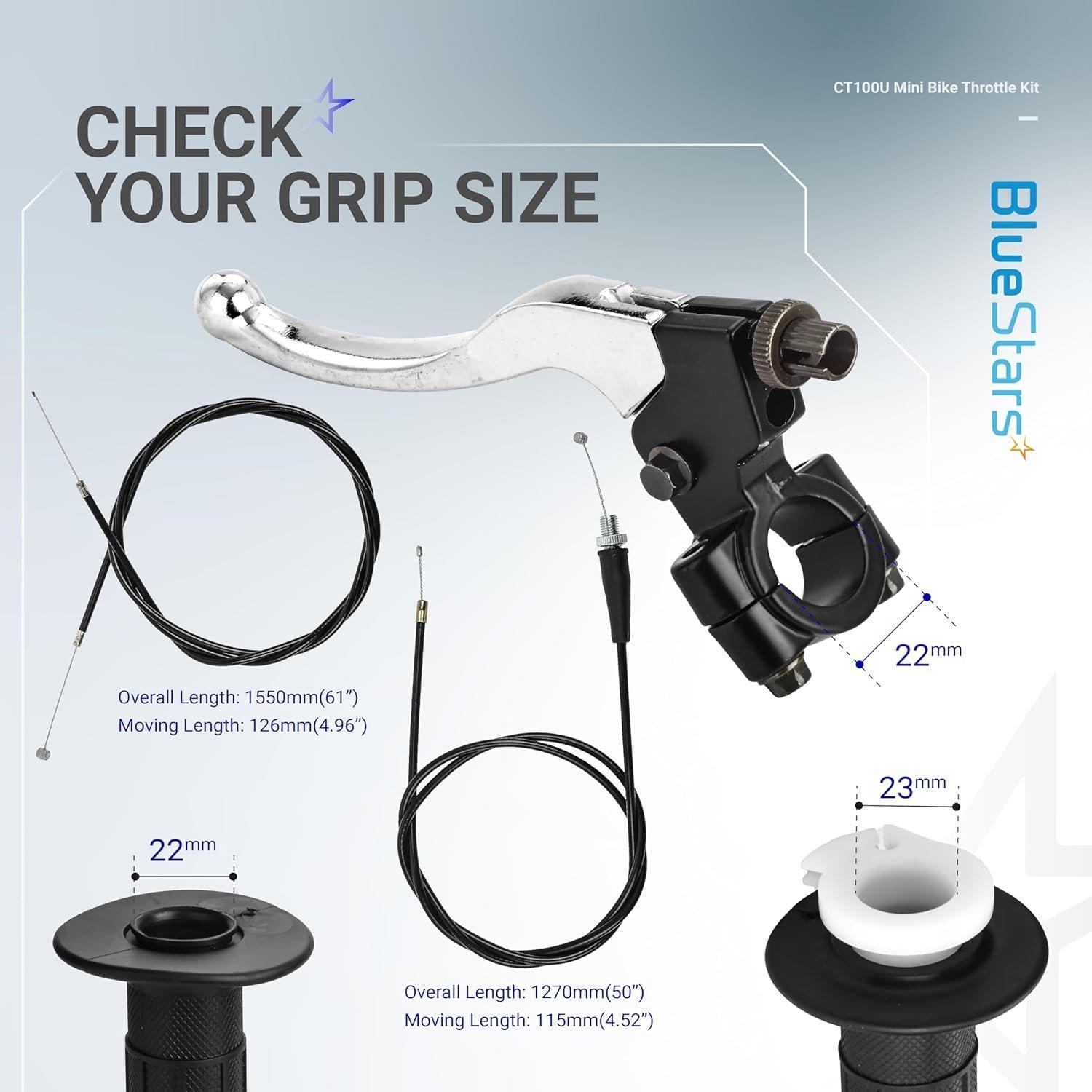 [Lifetime Warranty] CT100U Mini Bike Throttle Kit image 1
