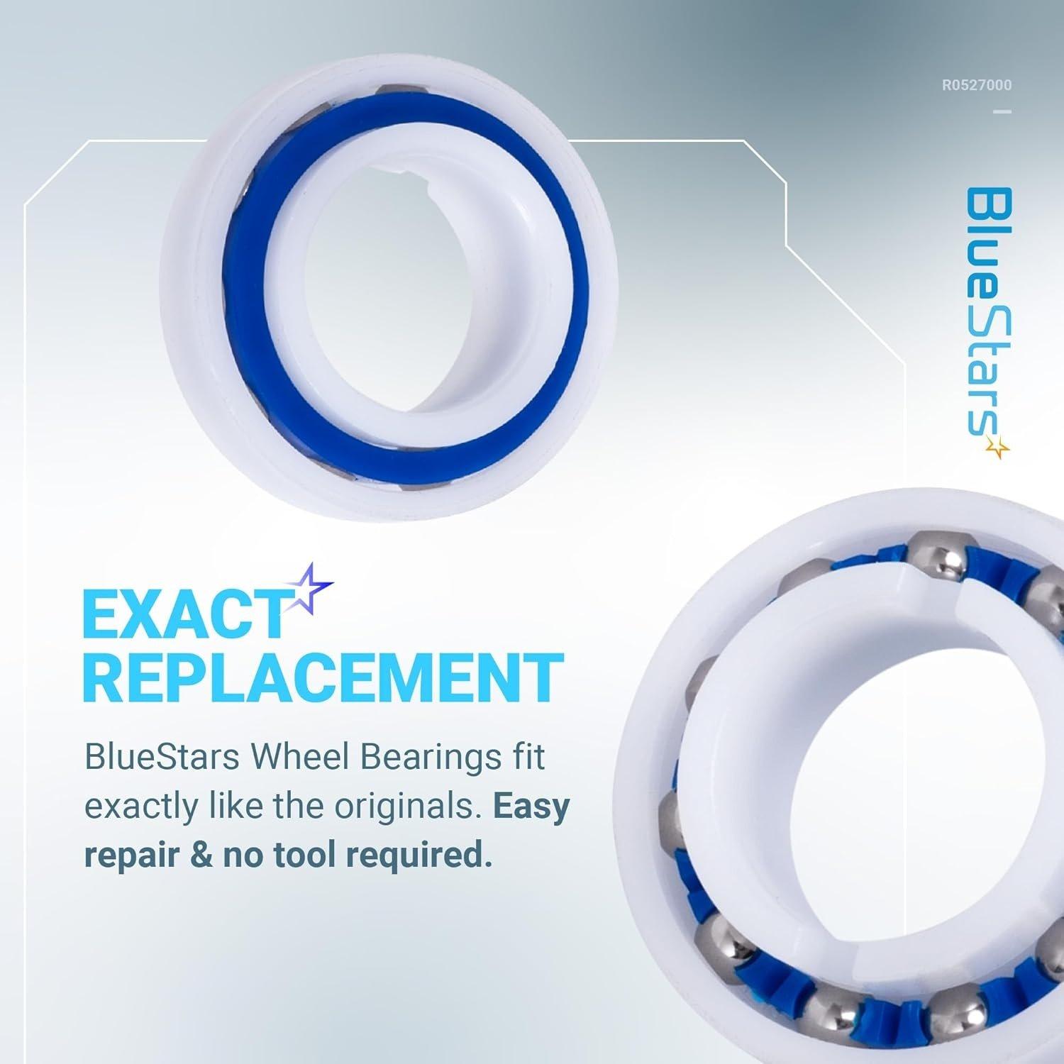 [Lifetime Warranty] MX8 MX6 Elite Pool Cleaner Engine and Wheel Bearing R0527000 - Pack of 2 image 1