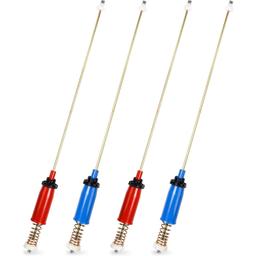 [Lifetime Warranty] WH16X10158 & WH16X10159 Washer Suspension Rod Set 28.5" - For GE, Hotpoint Washer GTWN4250D0WS GTWN4250D1WS HSWP1000M4WW GCWP1800D1WW - Replaces PS3654190 PS3654191 2754602 AP5632455 - Pack of 4 thumbnail 0