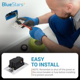 Electrical Wall Charger Outlet 15A/125VAC - Pack of 2 thumbnail 4