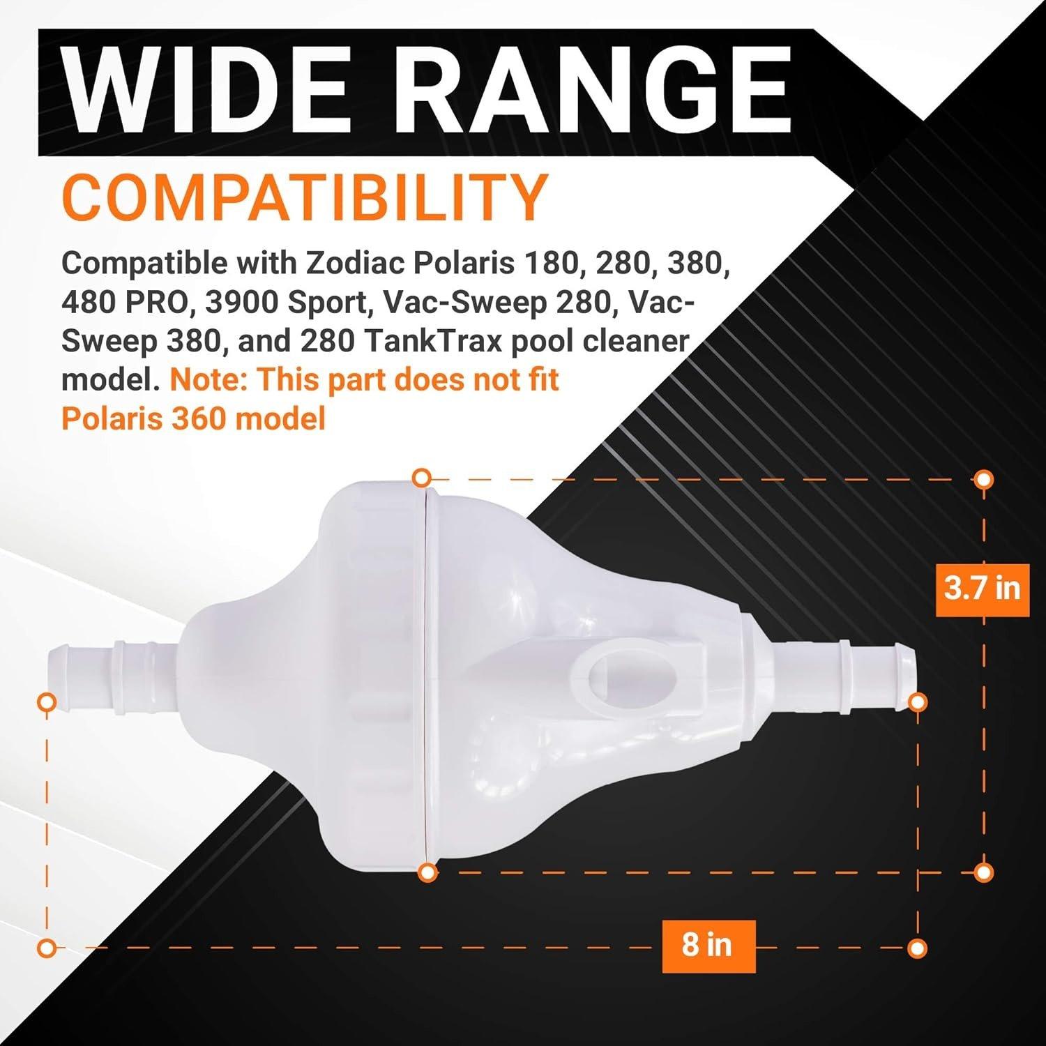 G52 Back-Up Valve Include G53 Gear Mechanism & D20 Hose Swivel & D15 Feed Hose Nut & 9-100-3105 Sweep Hose Scrubber image 1
