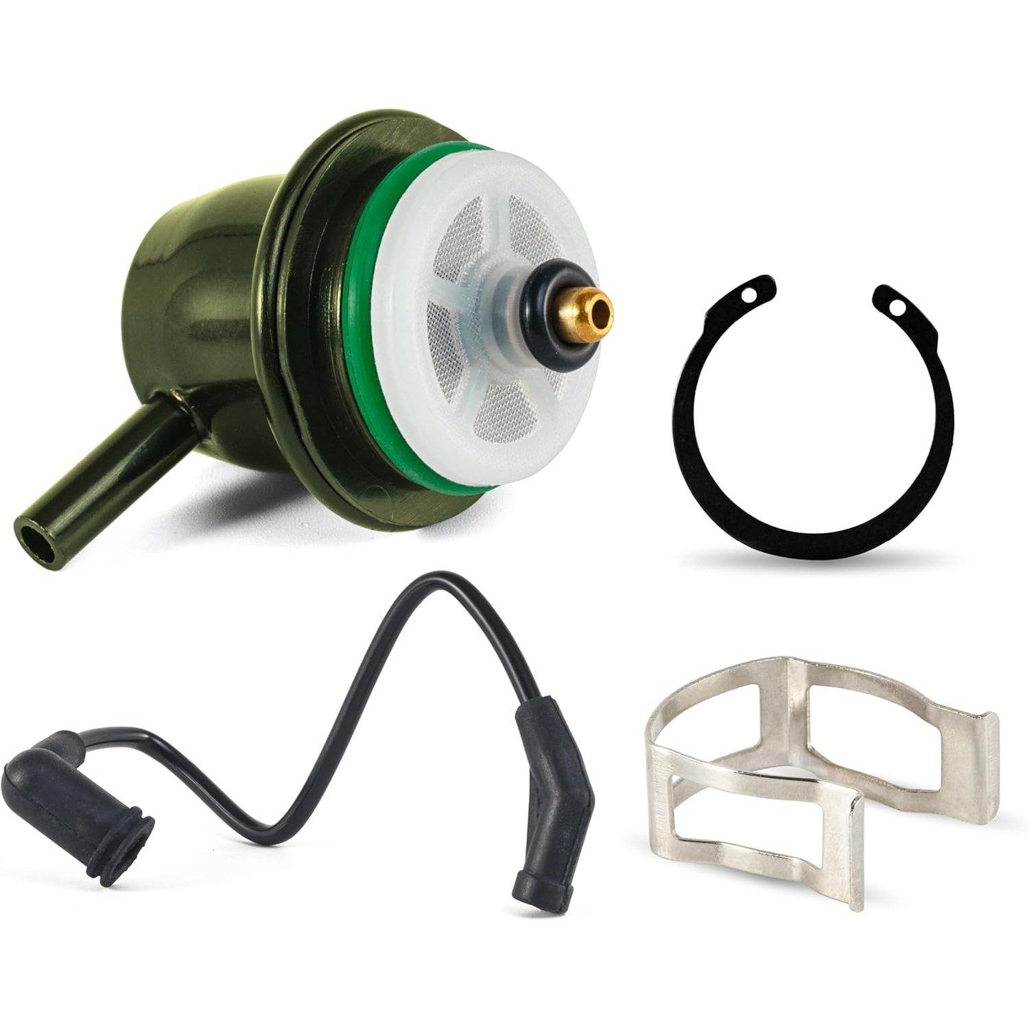 [Lifetime Warranty] 89060418 & 17113556 Fuel Injection Pressure Regulator with Vacuum Line image 0