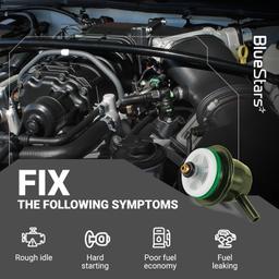 [Lifetime Warranty] 89060418 & 17113556 Fuel Injection Pressure Regulator with Vacuum Line thumbnail 6