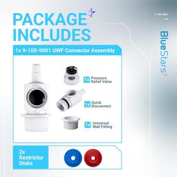 [Lifetime Warranty] 9-100-9001 Pool Cleaner UWF Connector Replacement thumbnail 2