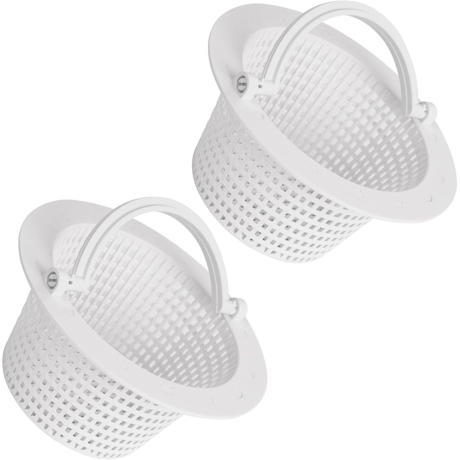 [Lifetime Warranty] 513330 Above Ground Pool Skimmer Basket - Pack of 2 image 0